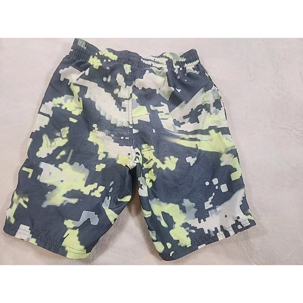 Nike Swim Trunks‎ Kids Yellow/Gray Medium